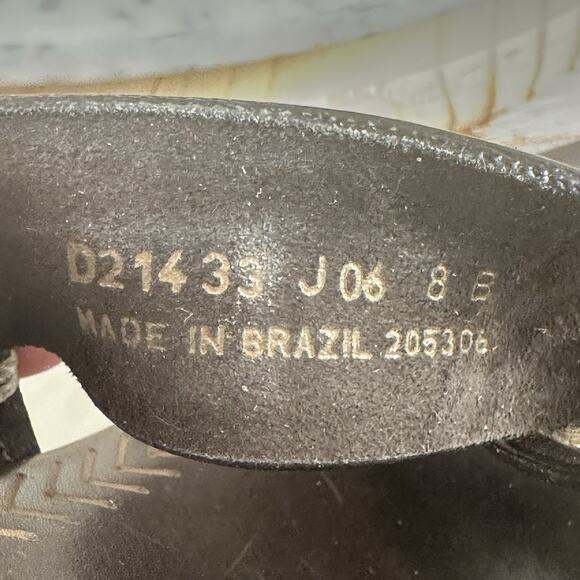 Cole Haan Womens Skylar Slide Open-Toe Cross Straps Sandals Heels SZ 8 B - Picture 16 of 16